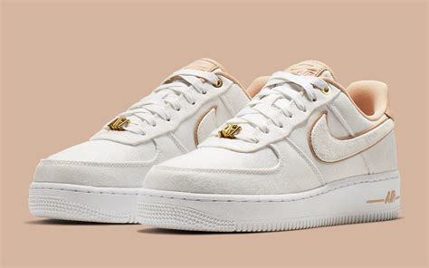 nike air force 1 '07 lux beige|air force with big shoelaces.